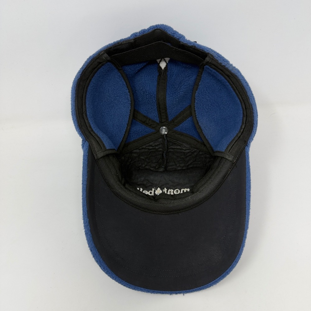 Mont•bell Blue Fleece Winter Hat with Ear Flaps Men's XL 60-61.5cm Style 1108424 - Picture 9 of 13
